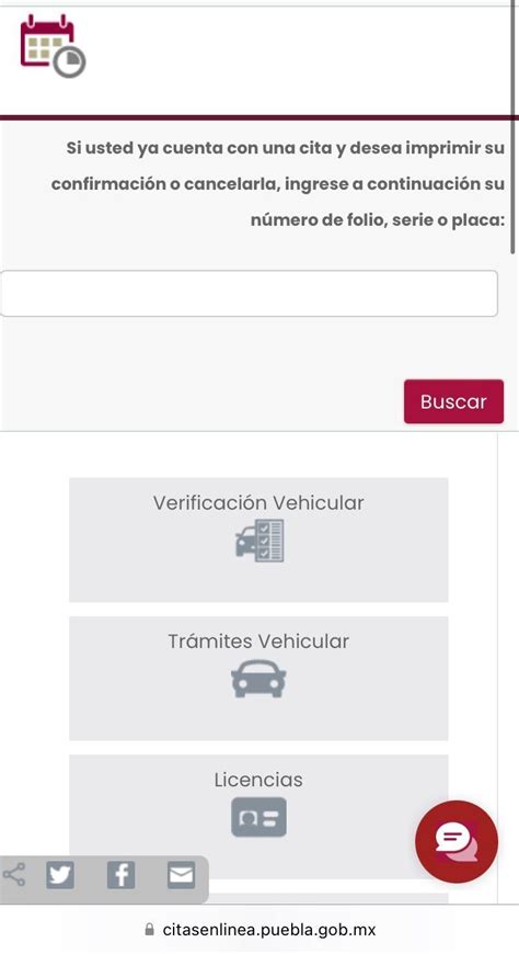 cita para verificar puebla|Portal de Citas de Verificación del Estado de Puebla